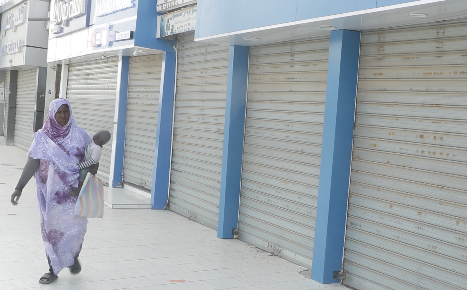 إغلاق محلات تجارية في العاصمة نواكشوط تضامنا مع غزة- الصحراء