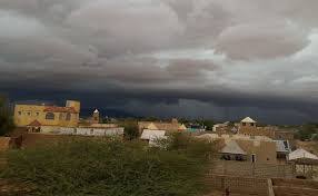 Formation de cumulonimbus géants sur les deux Hodhs et le Tagant