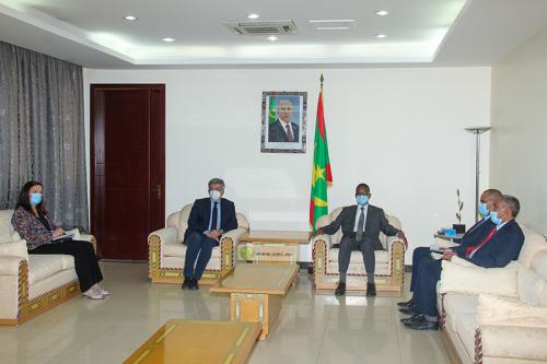 Entretiens entre le PM et le Chef de la Délégation de l’UE en Mauritanie