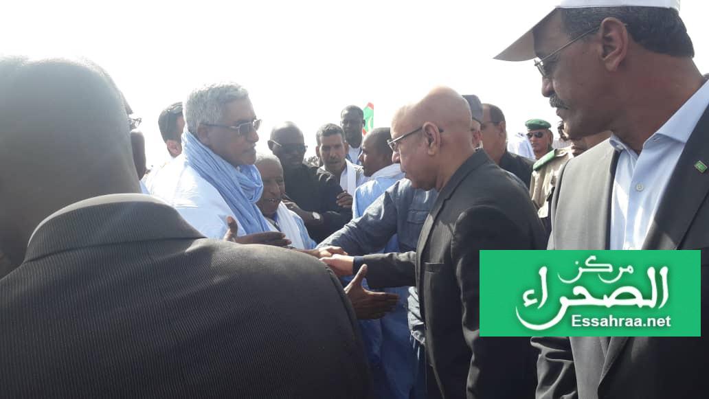 La visite du président à Jidr El Mohguen