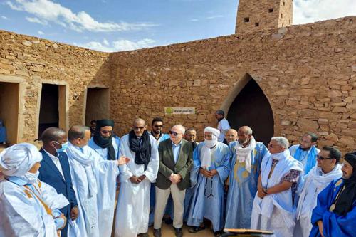 Arrivée du responsable onusien Miguel Moratinos à Ouadane