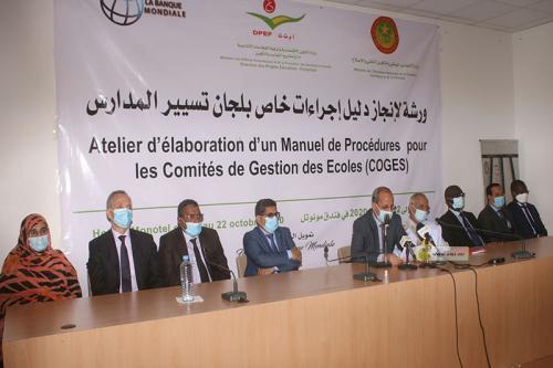 Le gouvernement élabore un manuel de procédures pour les COGES