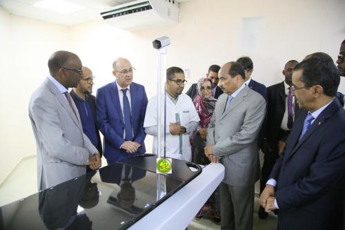 Le Président de la République inaugure une seconde unité de traitement par les rayons