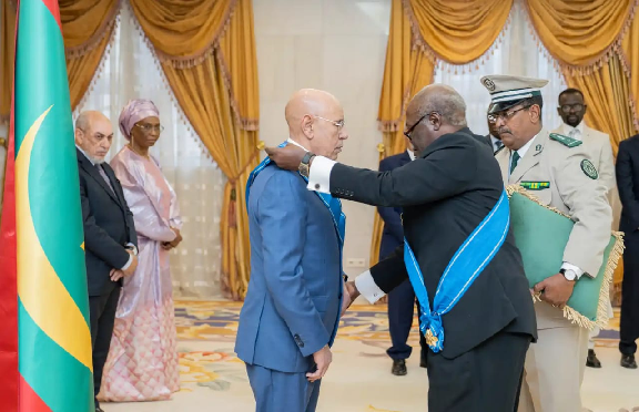 Le Président Ghazouani élevé à la dignité de l’Ordre de la Pléiade de l’APF