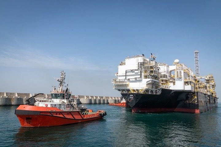 Le projet GNL de GTA franchit une étape majeure avec l’arrivée du FLNG: Communiqué de presse 