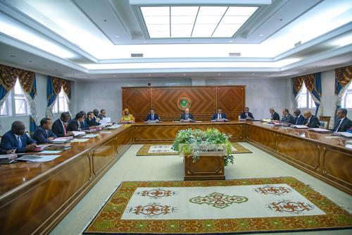 Réunion du Conseil des ministres 