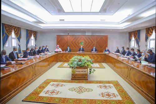 Le Communiqué sanctionnant la réunion du Conseil des Ministres 