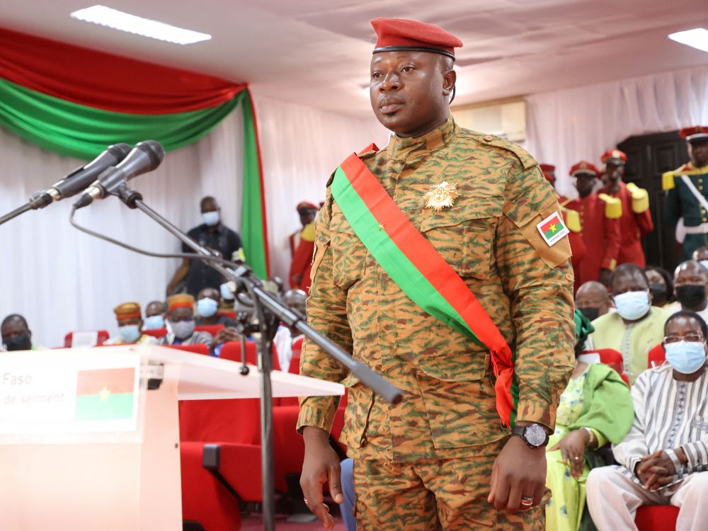 Burkina Faso: Paul-Henri Damiba a prêté serment comme président