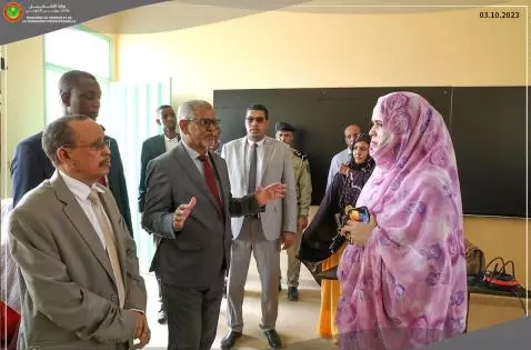 La ministre de l’Emploi visite des Ecoles relevant de son Département