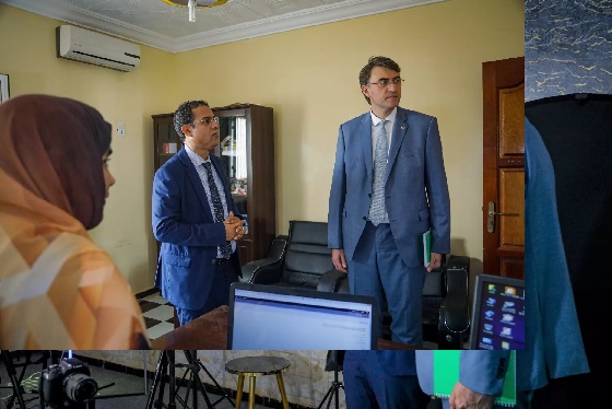 Le conseiller à l'ambassade de France, Gérard CAIRET, visite le centre "Essahraa" … (photos)