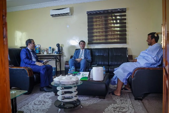 Le conseiller à l'ambassade de France, Gérard CAIRET, visite le centre "Essahraa" … (photos)