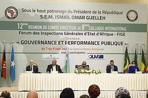 Djibouti : L'IGE Hacen Ould Zeine préside les travaux du 8e Colloque du FIGE