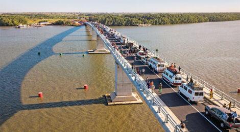 Le pont reliant le Sénégal à la Gambie