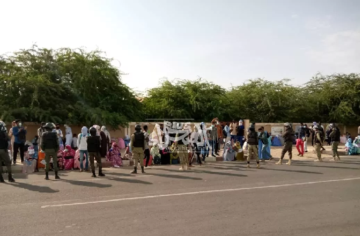 Manif des étudiants de l'ISCAE pour exiger la satisfaction de leurs doléances