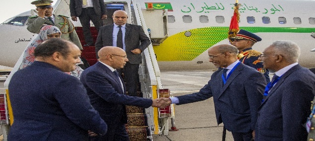 Le président Ghazouani participe en Egypte à un sommet sur le climat