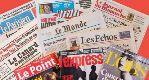 La presse francophone étrangère dominée par le dossier de la "décennie" 