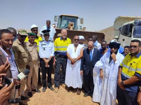 Tasiast lance un projet d'appui à la gestion des ordures de la ville de Chami