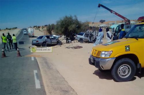 Dimanche noir sur l’axe routier Nouakchott-Boutilimit : 8 morts et 7 blessés 