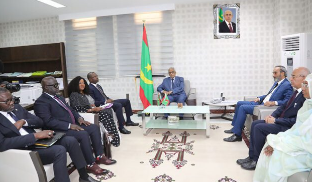 Monsieur "Développement" s'entretient avec une délégation de l’AFRICATIP