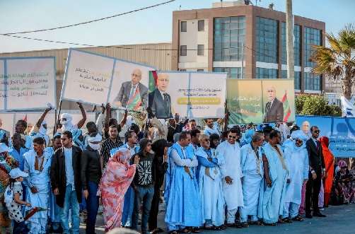 Les syndicats de l’orpaillage artisanal réservent un accueil chaleureux au Président de la République à Nouadhibou