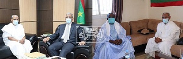 Tawassoul remet son document politique aux leaders de l'UPR et de l'IRA