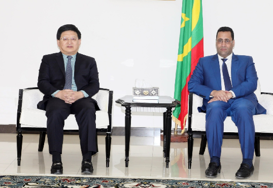 Entretiens entre le PM Diay et l'ambassadeur de Chine à Nouakchott