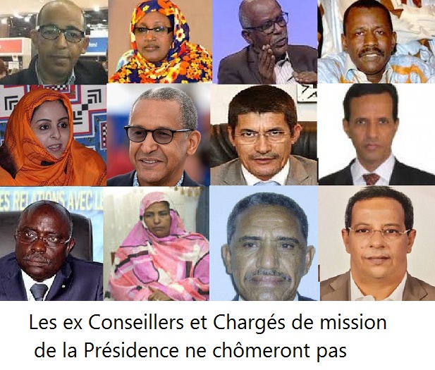 Les Conseillers et Chargés de mission limogés ne chômeront pas