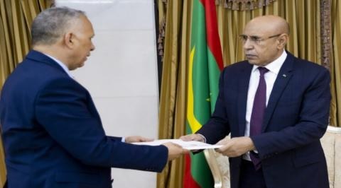 Le président Ghazouani reçoit le rapport de la CNDH pour 2021 et 2022