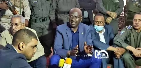 La délégation gouvernementale au chevet des familles des disparus …Photos