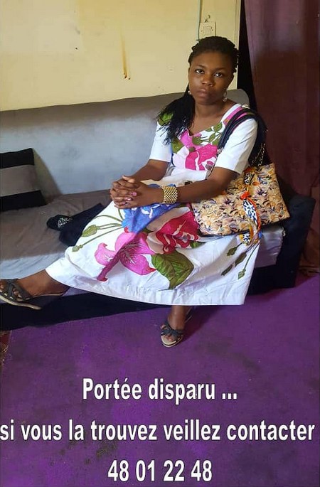 Khady Touré.n'a plus donné signe de vie depuis mai 2018