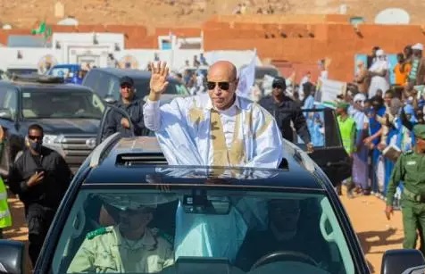 Le Président Ghazouani lance des projets dans la moughataa de Oualata