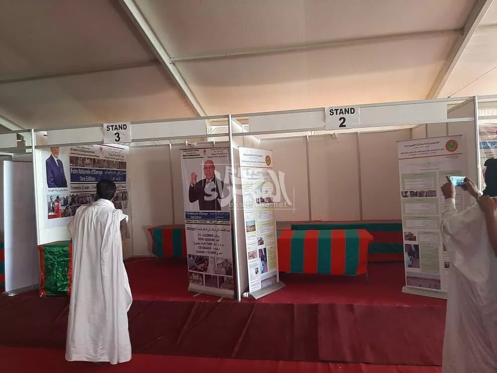 Photos sur les préparatifs d’ouverture de la foire de l’élevage à Timbedra