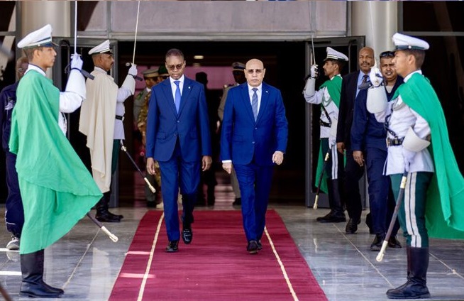 Ghazouani s'envole en direction de la capitale économique Nouadhibou