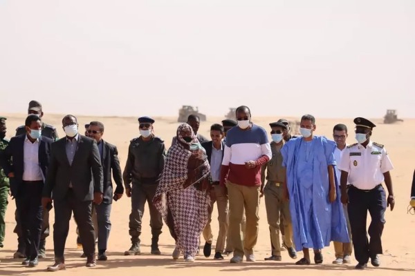 Le Ministre de l'Habitat s'enquiert sur les avancées de l'aménagement de 450 ha.