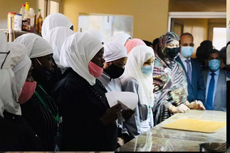 Mint Mouknass visite les jeunes formés sur l'hôtellerie et le tourisme "Photos"