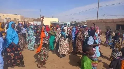 Manifestations à Bababé pour exiger la libération des détenus.