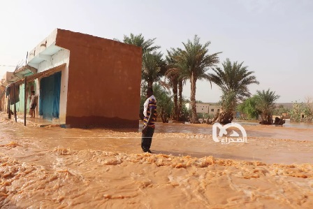 Exclusif : Les habitants de N’Beika fuient leurs maisons inondées…Photos