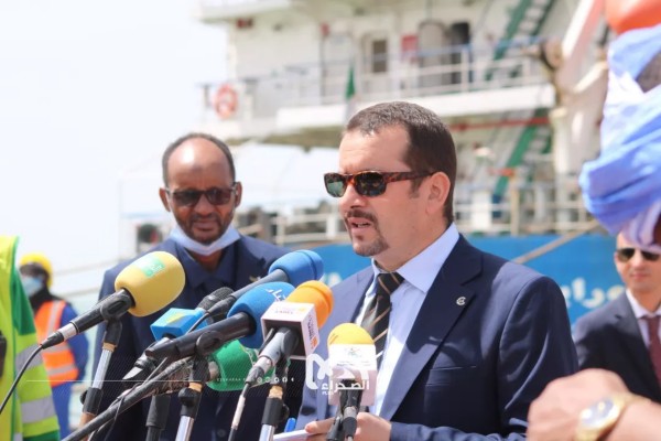 Ligne maritime Mauritanie-Algérie : un premier navire accoste au Port