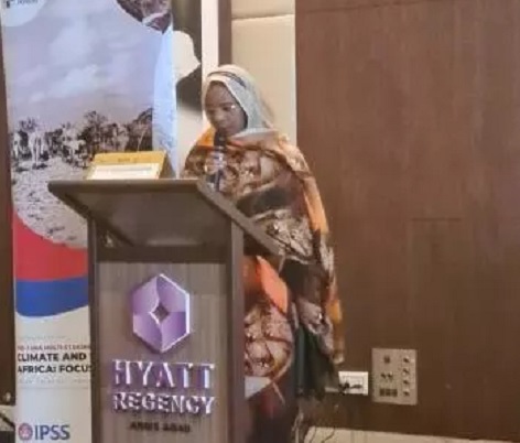 S.E. Mme Khadijetou lit le discours des pays du Sahel au Forum Tana