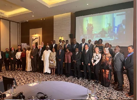 S.E. Mme Khadijetou lit le discours des pays du Sahel au Forum Tana
