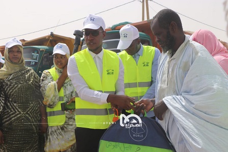 "Jebel Nouhoudh" se solidarise des sinistrés des pluies à Riyad (photos)