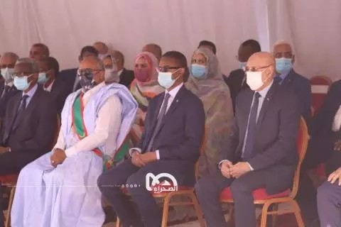 Inauguration du nouveau siège du Parlement et de deux blocs ministériels 