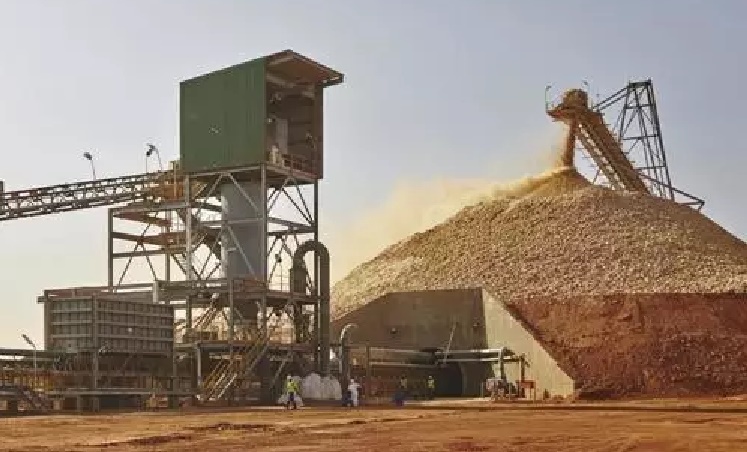 Exploitation d'une mine d'or, au Burkina Faso