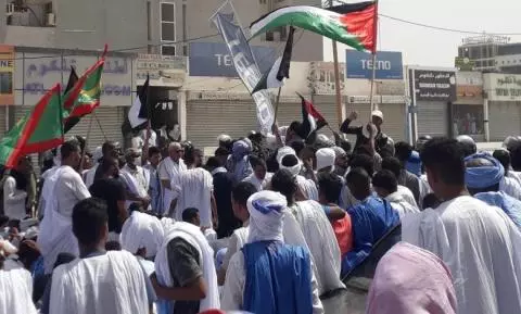 Vidéo : Large élan de solidarité des Mauritaniens avec la Palestine