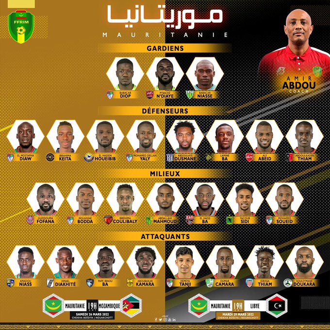 Les 26 joueurs convoqués pour les matchs amicaux connus