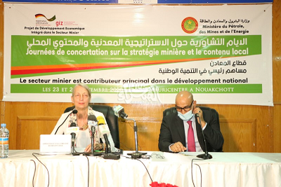Lancement de journées de concertation sur la stratégie minière
