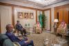 Ould Cheikh Ahmed discute à Riyadh les relations mauritano-saoudiennes