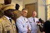 Le général Facon remplace le général Blachon à la tête de la Force Barkhane. [Ambassade de France au Mali]