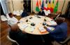 Le président français  et les présidents de cinq pays sahéliens