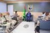 Le ministre de la défense s'entretient avec le commandant de la force conjointe du G5 Sahel